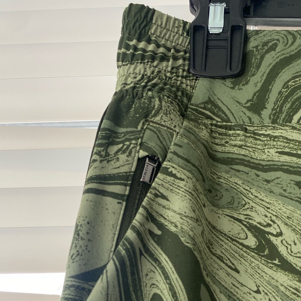 Athleta Sumi Marble Green Print Brooklyn Joggers Active Athletic Streetwear Gorp - Picture 6 of 14